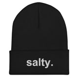 salty. cuffed beanie