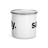 salty. enamel mug