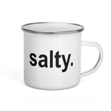 salty. enamel mug
