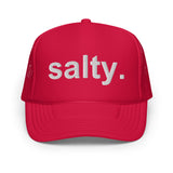 salty. foam trucker hat
