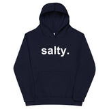 salty. kids fleece hoodie