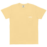 salty. coastline pocket tee