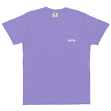 salty. coastline pocket tee
