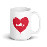 love salty. mug