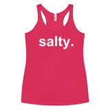 salty. racer back tank