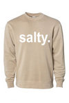 salty. pigment crewneck