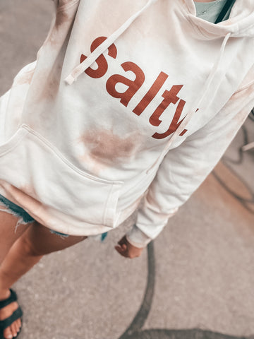 Sunset Tie Dye salty. Hoodie
