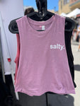 mini salty. crop tank