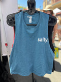 mini salty. crop tank