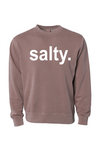 salty. pigment crewneck