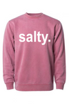 salty. pigment crewneck