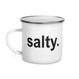 salty. enamel mug