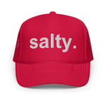 salty. foam trucker hat