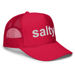 salty. foam trucker hat