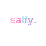 salty. sweetheart sticker