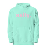 pink salty. midweight hoodie