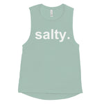 salty. muscle tank