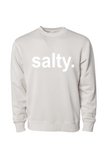 salty. pigment crewneck